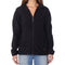 Alpine Swiss Womens Full Zipper Soft Polar Fleece Jacket Lightweight Warm Coat – Black