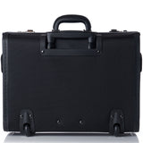 Alpine Swiss Rolling 17" Laptop Briefcase on Wheels Attache Lawyers Case Legal Size – Black