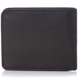 Alpine Swiss RFID Protected Men’s Max Coin Pocket Bifold Wallet with Divided Bill – Soft Nappa Brown