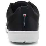 Alpine Swiss Bolt Mens Mesh Sneakers Lightweight Tennis Shoes Casual Trainers – Black