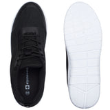 Alpine Swiss Bolt Mens Mesh Sneakers Lightweight Tennis Shoes Casual Trainers – Black