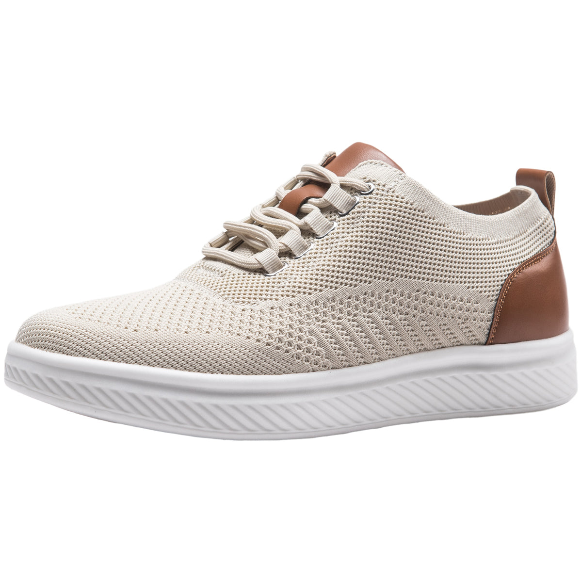Alpine Swiss Brad Men's Lightweight Dress Sneakers – Beige