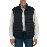 Alpine Swiss Clark Mens Puffer Vest Down Alternative Water Resistant Packable – Black