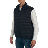 Alpine Swiss Clark Mens Puffer Vest Down Alternative Water Resistant Packable – Black