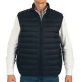 Alpine Swiss Clark Mens Puffer Vest Down Alternative Water Resistant Packable – Black