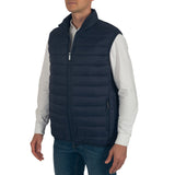 Alpine Swiss Clark Mens Puffer Vest Down Alternative Water Resistant Packable – Navy