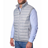 Alpine Swiss Clark Mens Puffer Vest Down Alternative Water Resistant Packable – Gray