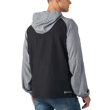 Alpine Swiss Cory Mens Light Windbreaker Jacket Water-Resistant Packable Hooded – Black