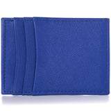 Alpine Swiss Mens Money Clip Thin Front Pocket Wallet Genuine Leather Card Case – Crosshatch Blue
