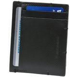 Alpine Swiss Double Diamond Mens RFID Money Clip Minimalist Front Pocket Wallet – Cordoba Black