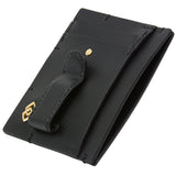 Alpine Swiss Double Diamond Mens RFID Money Clip Minimalist Front Pocket Wallet – Cordoba Black