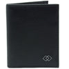 Alpine Swiss Men RFID Leather Wallet Slim Front Pocket Wallet Business Card Case – Black