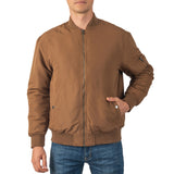 Alpine Swiss Damon Mens Bomber Jacket – Tan