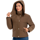 Debra jacket Brown - back
