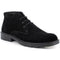 Alpine Swiss Elio Mens Suede Chukka Boots Waterproof Italian Desert Ankle Boots – Black