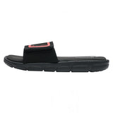 Alpine Swiss Gabe Cloud Slide Sandals For Men Shock-Absorbing Foam Insole With Arch – Black