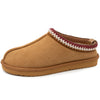 Alpine Swiss Haley Womens Fuzzy Slippers Warm Faux Fur Clog Slipper House Shoes – Chestnut
