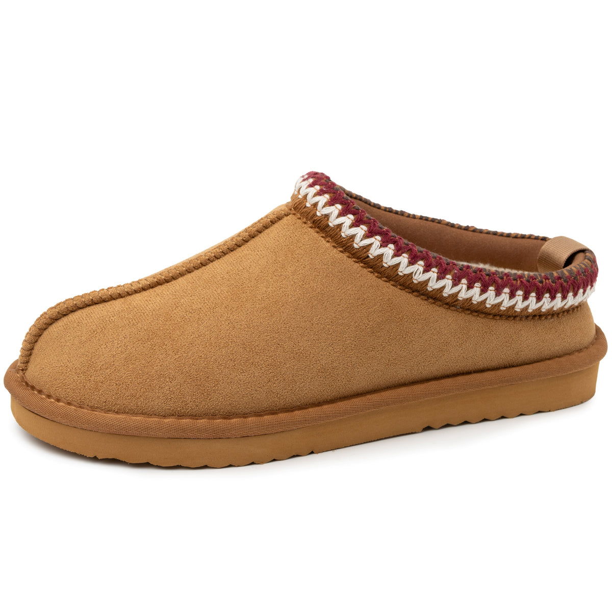 Alpine Swiss Haley Womens Fuzzy Slippers Warm Faux Fur Clog Slipper House Shoes – Chestnut