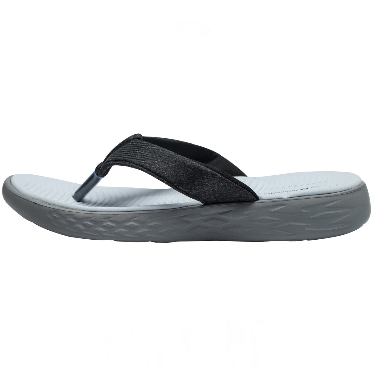 Alpine Swiss Holly Womens Flip Flops Comfortable Anti Slip EVA Foam Thong Sandals – Black