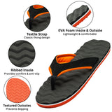 Alpine Swiss Joel Men’s Flip Flops – Black