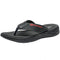 Alpine Swiss Katie Womens Flip Flops Outdoor Walking Thong Sandals Anti-Slip – Black