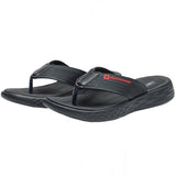 Alpine Swiss Katie Womens Flip Flops Outdoor Walking Thong Sandals Anti-Slip – Black