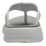 Alpine Swiss Katie Womens Flip Flops Outdoor Walking Thong Sandals Anti-Slip – Gray