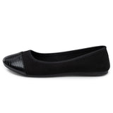 Alpine Swiss Kelly Women’s Ballet Flats – Black