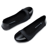 Alpine Swiss Kelly Women’s Ballet Flats – Charcoal