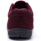 Alpine Swiss Kilian Men's Walking Shoes – Burgundy