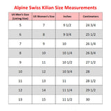 Alpine Swiss Kilian Men's Walking Shoes – Lime