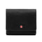 Alpine Swiss Womens Trifold Wallet RFID Blocking ID Window Coin Pouch Wallet – Black