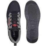 Alpine Swiss Mens Retro Sneakers Casual Low Top Lace Up Walking Tennis Shoes – Black