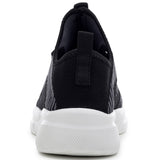 Alpine Swiss Kyle Mens Fashion Sneakers Lightweight Casual Athletic Tennis Shoes – Black