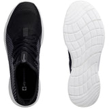 Alpine Swiss Kyle Mens Fashion Sneakers Lightweight Casual Athletic Tennis Shoes – Black