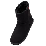 Alpine Swiss Laura Women's Short Winter Boots – Black