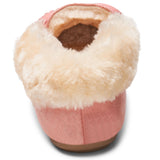 Alpine Swiss Leah Women’s Moccasin Slippers – Pink