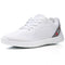Alpine Swiss Lewis Mesh Sneakers Casual Shoes Mens & Womens Lightweight Trainer – White