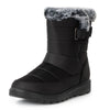 Alpine Swiss Lexie Women’s Snow Boots – Black