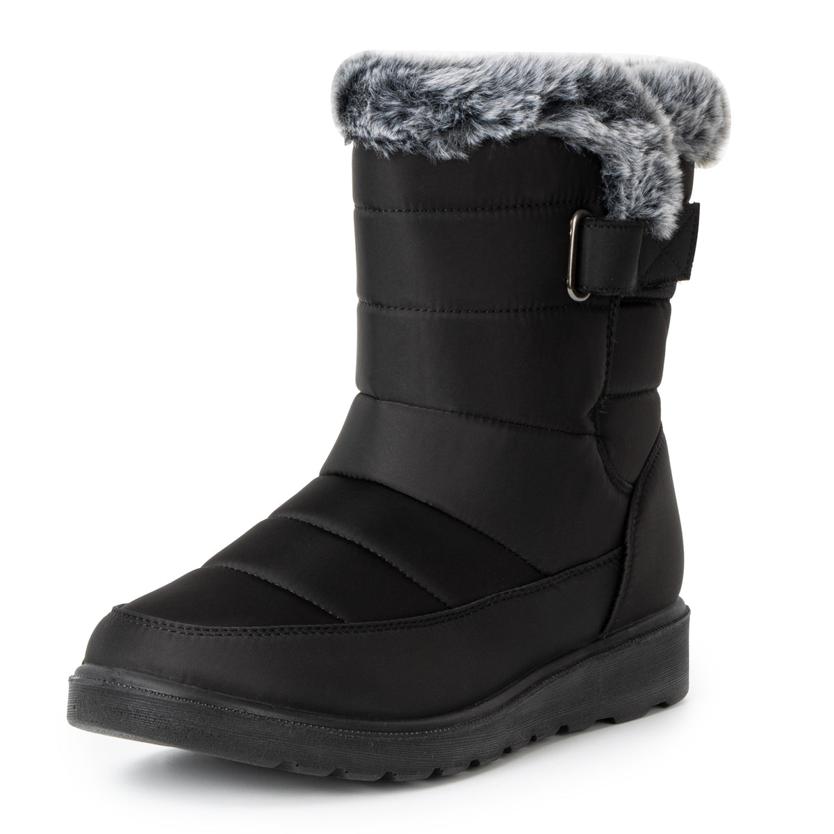 Alpine Swiss Lexie Women’s Snow Boots – Black