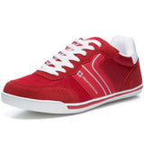 Alpine Swiss Liam Men’s Casual Shoes – Red