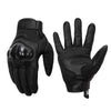 Alpine Swiss Men's Motorcycle Gloves Protective Outdoor Gloves with Reinforced – Black