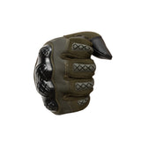 Alpine Swiss Men's Motorcycle Gloves Protective Outdoor Gloves with Reinforced – Olive