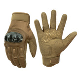 Alpine Swiss Mens Motorcycle Riding Gloves Touchscreen Outdoor Gloves with – Tan