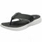 Alpine Swiss Miley Flip Flops for Women Comfortable Outdoor Walking Thong Sandals – Black