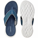 Alpine Swiss Miley Flip Flops for Women Comfortable Outdoor Walking Thong Sandals – Blue