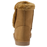 Alpine Swiss Mindy Women’s Winter Boots – Chestnut
