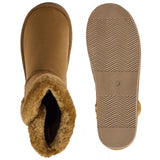 Alpine Swiss Mindy Women’s Winter Boots – Chestnut
