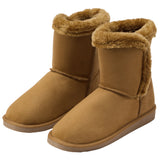 Alpine Swiss Mindy Women’s Winter Boots – Chestnut