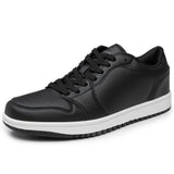 Alpine Swiss Nate Mens Fashion Sneakers Casual Low Top Comfortable Tennis Shoes – Black